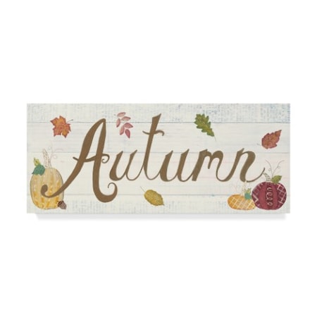 Courtney Prahl 'Autumn Bounty Iv' Canvas Art,10x24